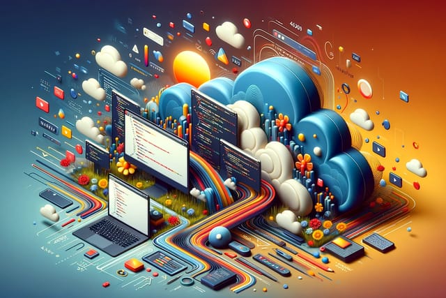 JavaScript info graphic.